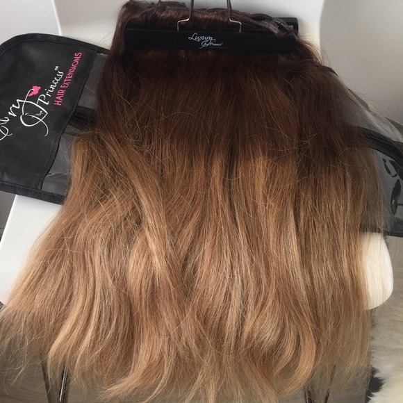 Chocolate Delight 22” Ombré Remy Hair Extensions🤎 - Picture 2 of 9